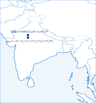 南アジア地図