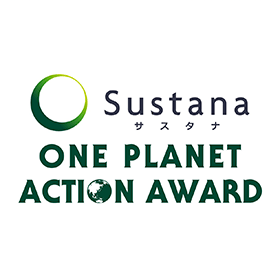 Sustana ONE PLANET ACTION AWARDロゴ